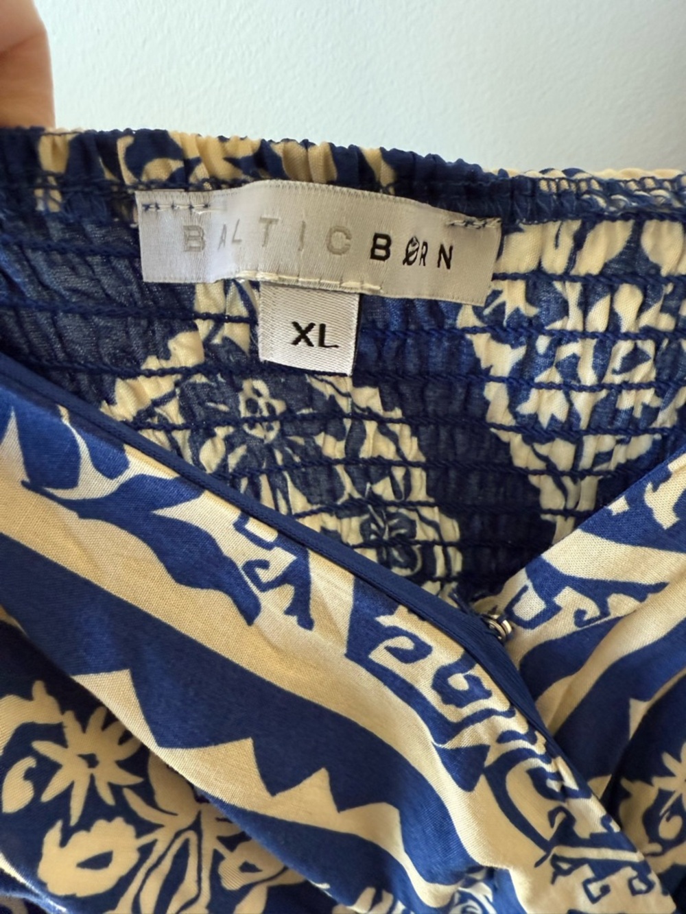 BALTIC BORN Delia Midi Dress Tropical Resort Wear Boho Chic Coastal Summer XL - Picture 4 of 6